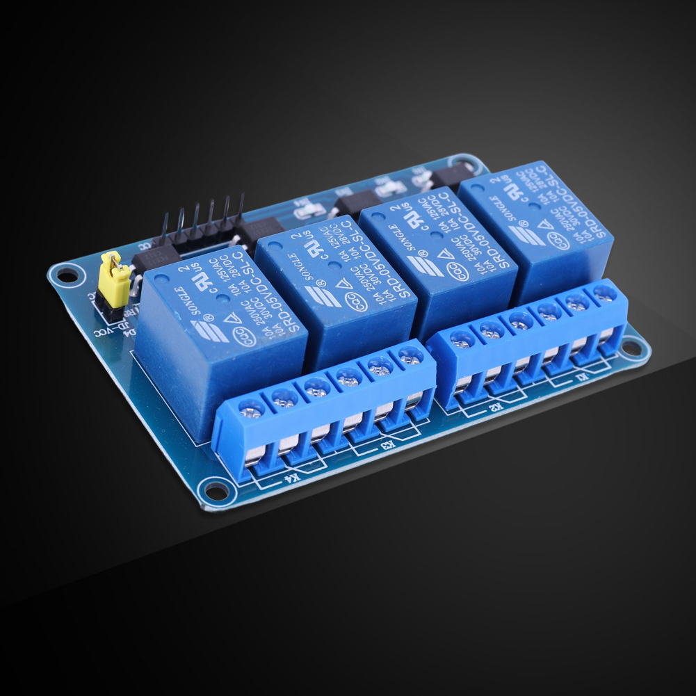 5V 12V 4 Channel Relay Board w - đánh giá và giá Relay Module 4 Channel
