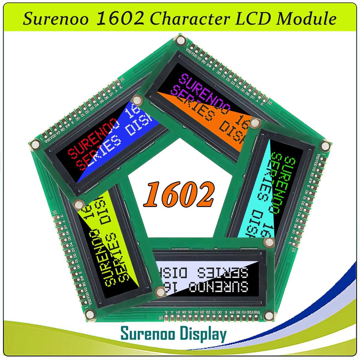 Surenoo 1602 16X2 162 5V 4-Bit - đánh giá và giá Lcd 1602