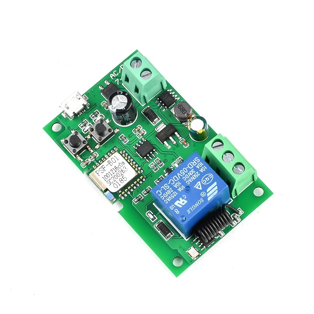 Ewelink AC/DC 5V 7V-32V 1 Chan - đánh giá và giá Relay Module 1 Channel