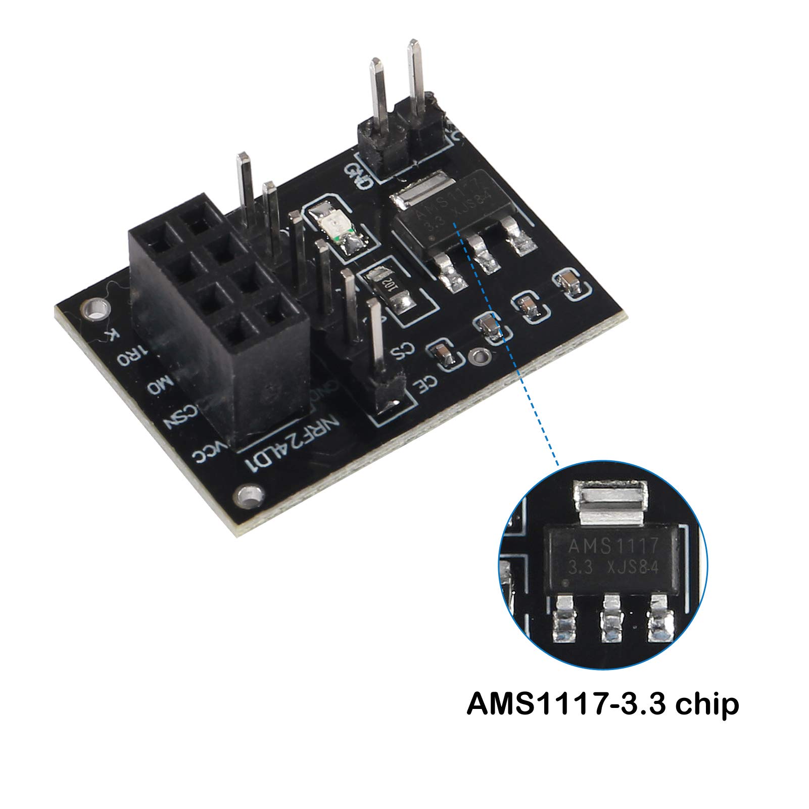 NRF24L01+PA+LNA RF Wireless Tr - đánh giá và giá Nrf24L01