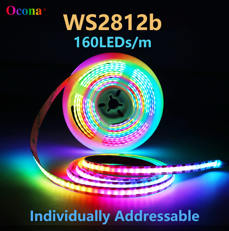 WS2812B IP65 DC5V SPI RGB-IC S - đánh giá và giá Ws2812B Strip 5V