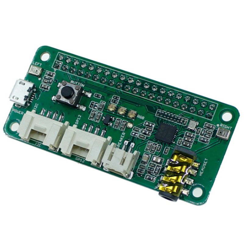 ReSpeaker 2-Mics Pi Hat for 4  - đánh giá và giá Microphone Module