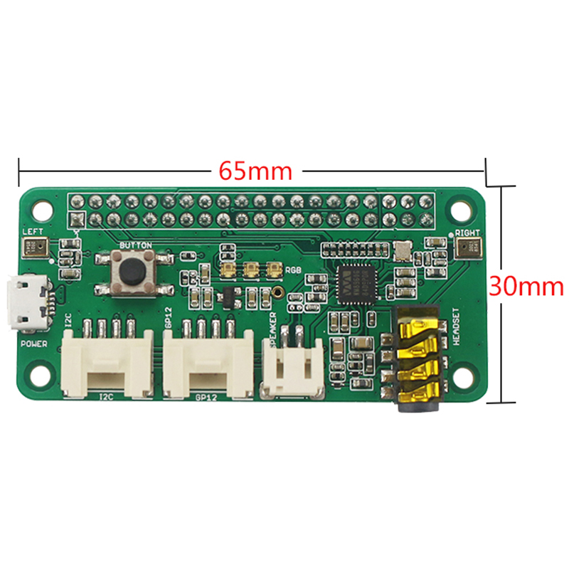 ReSpeaker 2-Mics Pi Hat for 4  - đánh giá và giá Microphone Module
