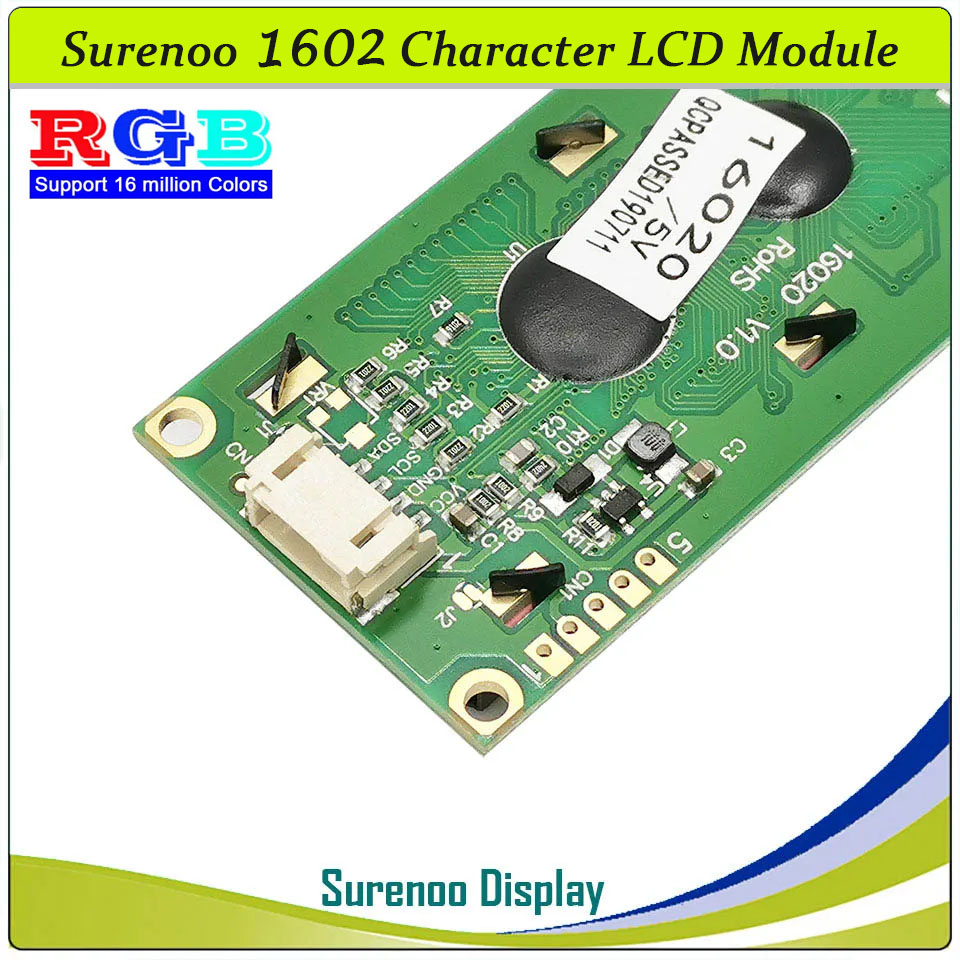 Grove 162 16X2 1602 3.3-5V Nối - đánh giá và giá Lcd 1602