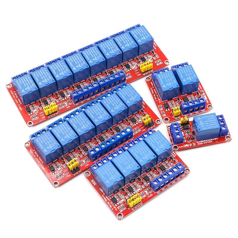 1/2/4/8-channel 5v/12v/24v Rel - đánh giá và giá Relay Module 4 Channel
