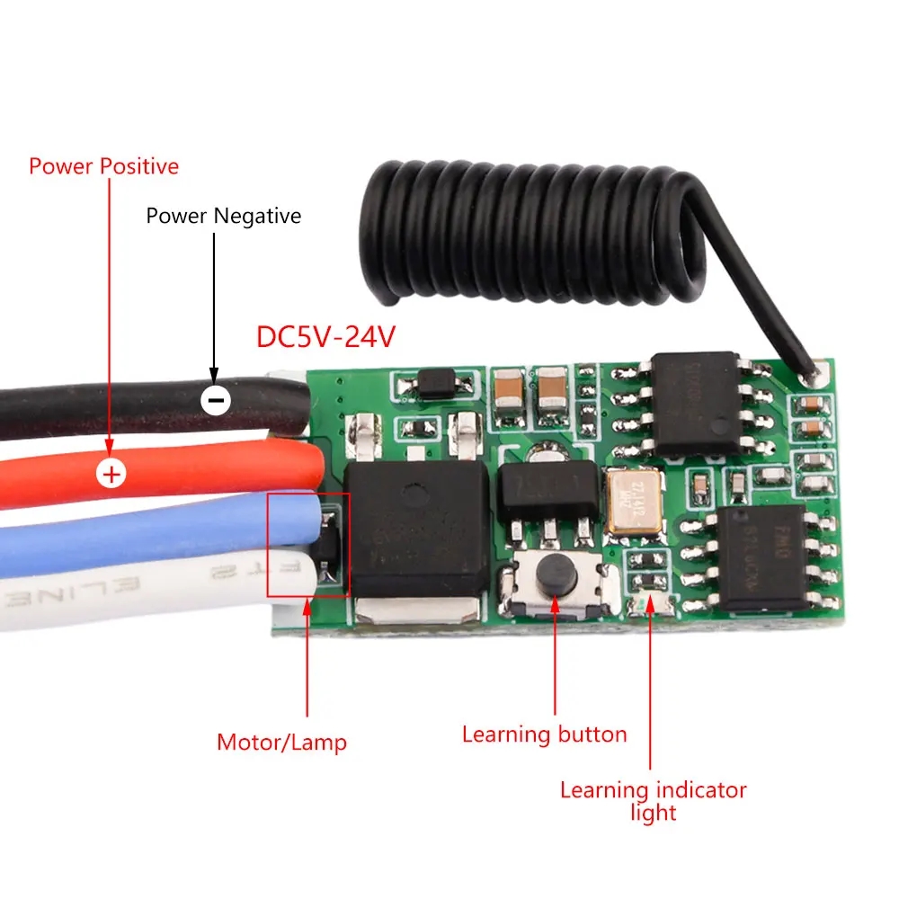 DC 3.7V-24V 433MHz Mini Wirele - đánh giá và giá Joystick Module