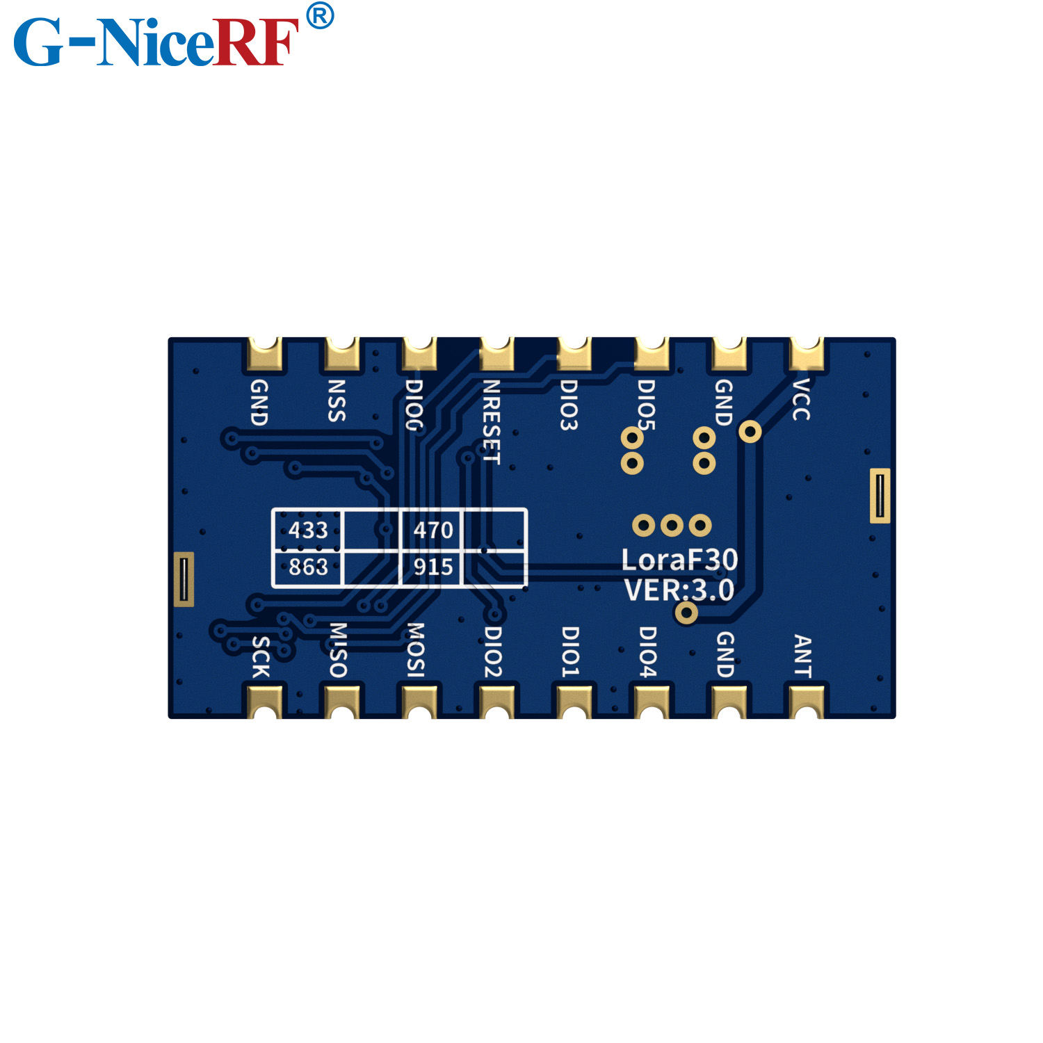 G-NiceRF | 2PCS LoRa1278F30 1W - đánh giá và giá Lora Sx1278