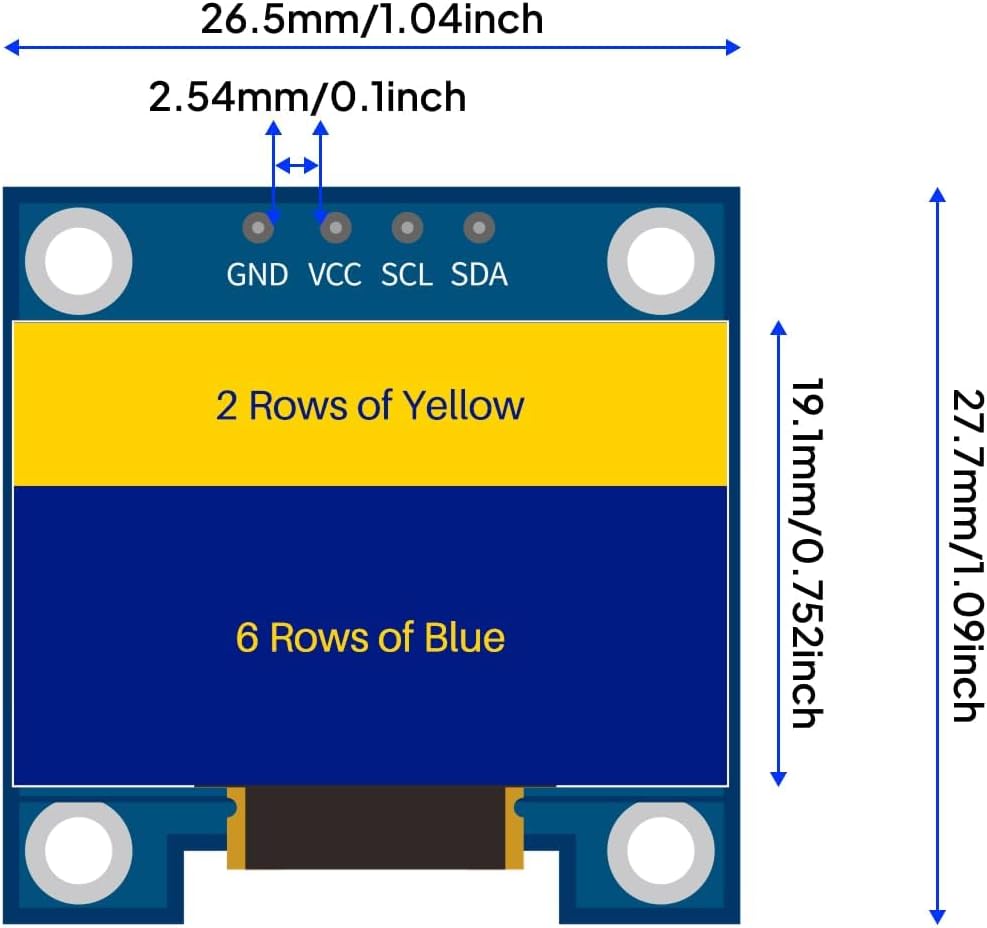 3PCS 0.96 Inch OLED Display Sc - đánh giá và giá Oled Display 0.96