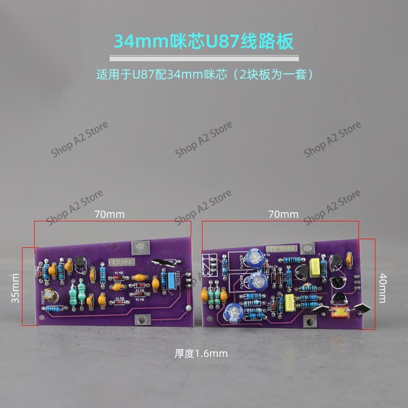 Microphone circuit board U87 1 - đánh giá và giá Microphone Module