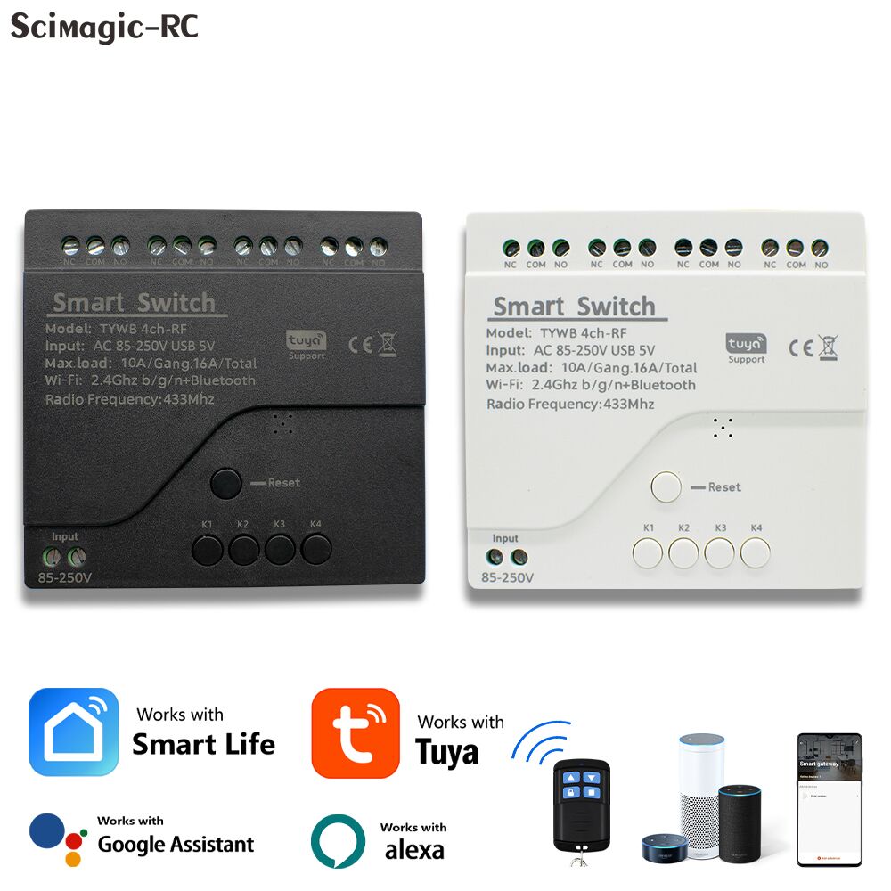 4CH Tuya Smart Wifi Switch Mod - đánh giá và giá Ir Remote Module