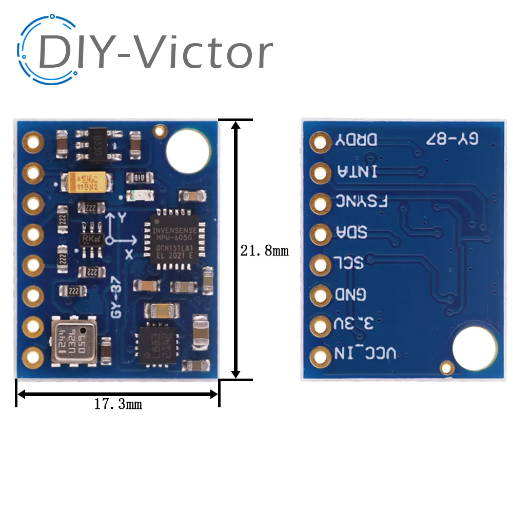 GY-87 10DOF Module Original MP - đánh giá và giá Mpu6050
