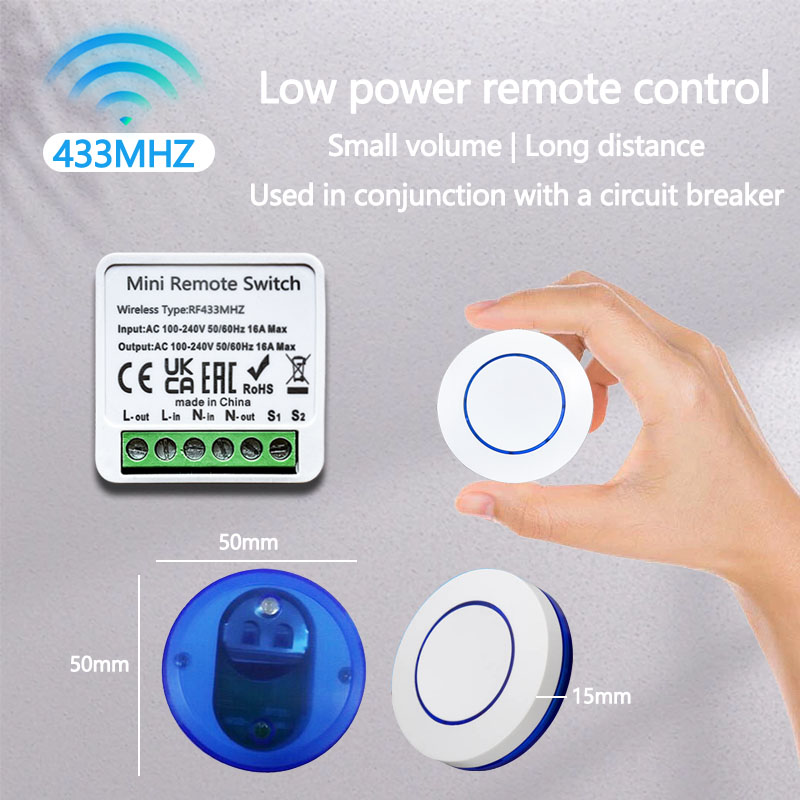 433HMz Wireless Light Switch 1 - đánh giá và giá Joystick Module