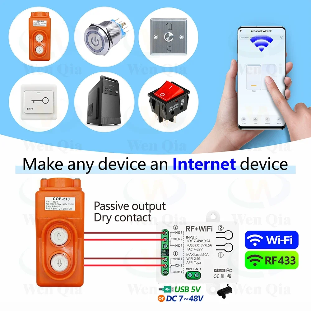2CH Smart Light Switch Tuya,Wi - đánh giá và giá Ir Remote Module