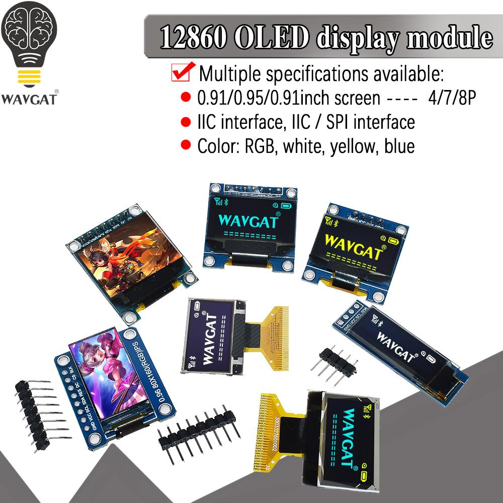 Trắng Vàng Xanh Dương Màu 4Pin - đánh giá và giá Oled Display 0.96
