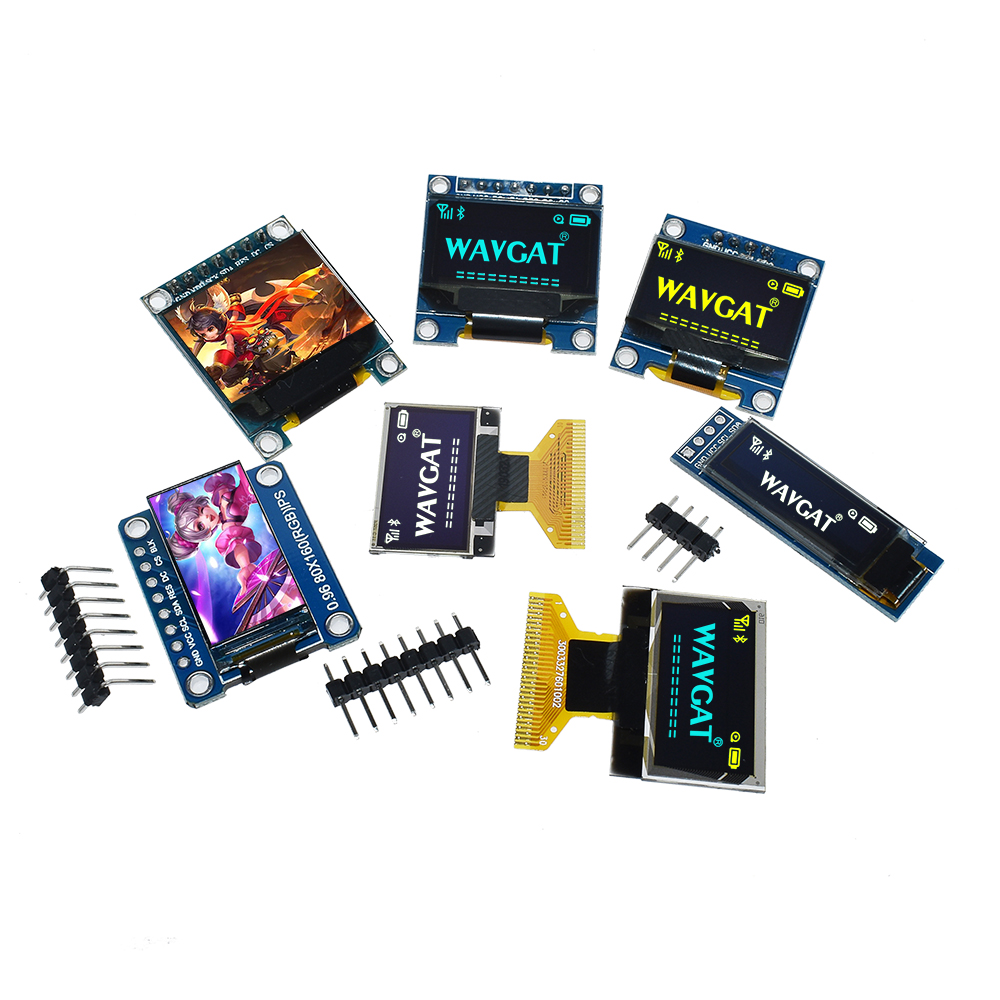 Trắng Vàng Xanh Dương Màu 4Pin - đánh giá và giá Oled Display 0.96