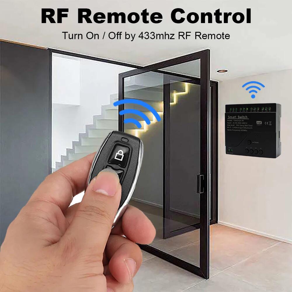 Black Style Tuya 4CH Wifi Smar - đánh giá và giá Relay Module 4 Channel