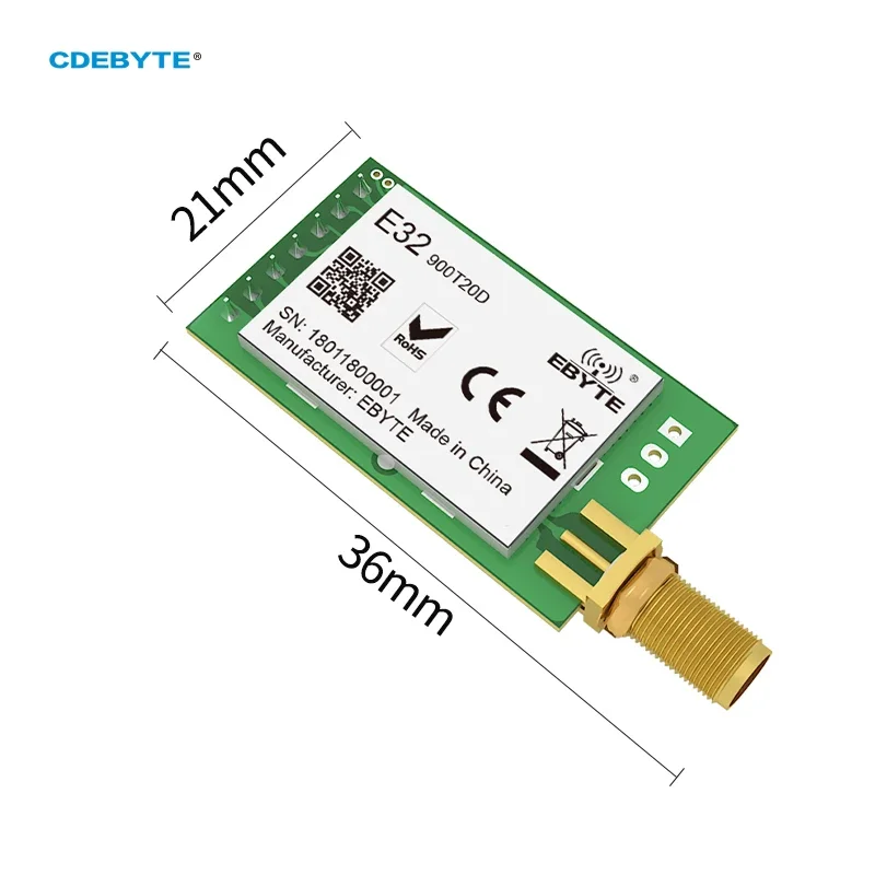 Ebyte E32-900T20D V8 LoRa 868M - đánh giá và giá Lora Sx1278
