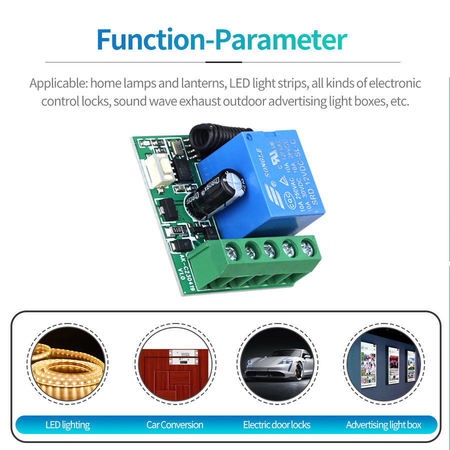 433MHz DIY Wireless Switch DC1 - đánh giá và giá Joystick Module