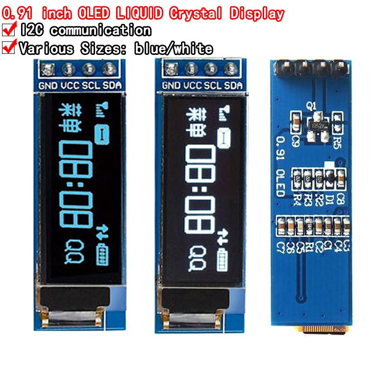 0.91 inch OLED display module  - đánh giá và giá Ssd1306