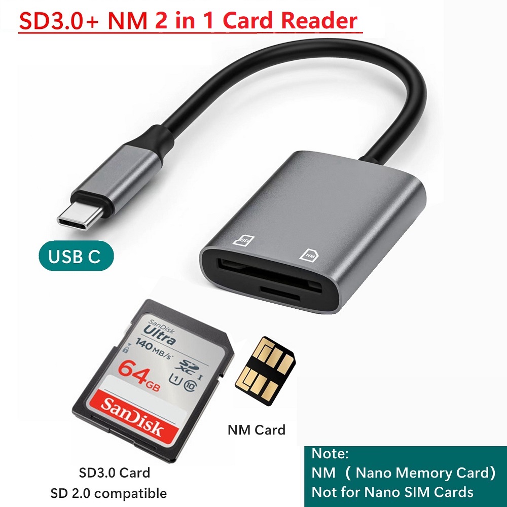 Type C Nano Memory Card Reader - đánh giá và giá Sd Card Module