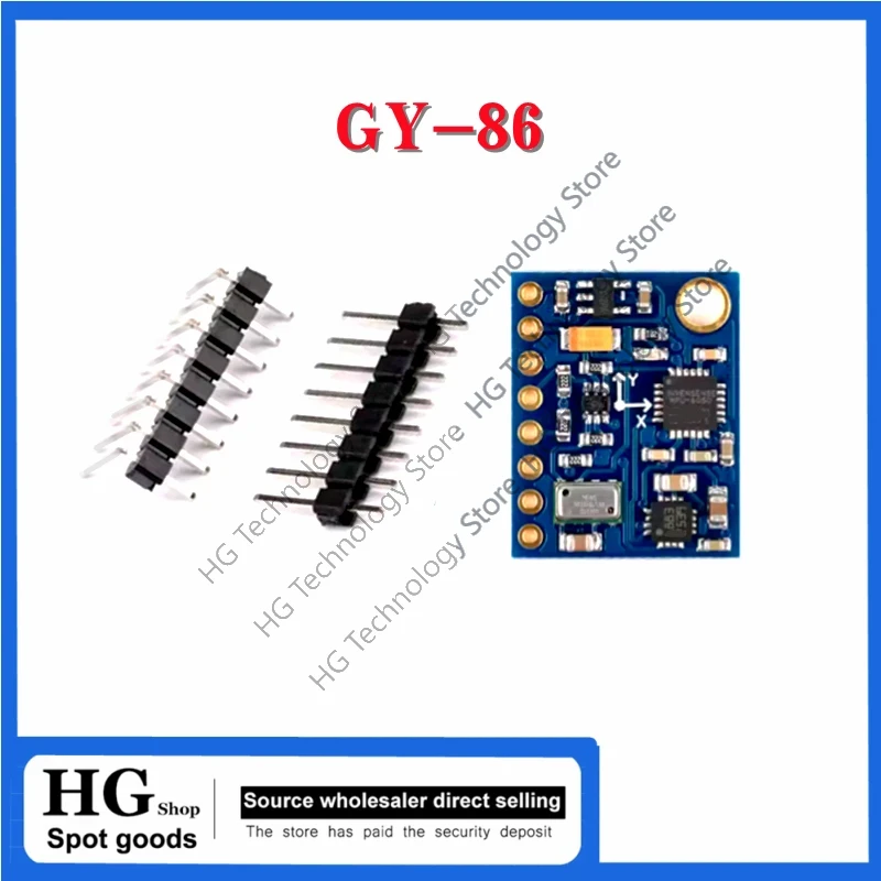 GY-86 10DOF MS5611 HMC5883L MP - đánh giá và giá Mpu6050